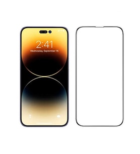 Apple iPhone 15 Pro Max Seramik Nano Ekran Koruyucu Kırılmaz Cam (Şeffaf)