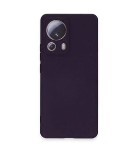 Xiaomi Mi 13 Lite Kılıf Nano İçi Kadife Silikon - Mor