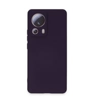 Xiaomi Mi 13 Lite Kılıf Nano İçi Kadife Silikon - Mor