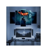Batman Temalı 5 Parçalı Duvar Tablosu