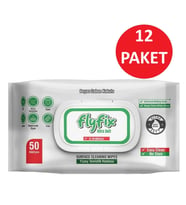 Flyfix Easy Clean Beyaz Sabunlu Yüzey Temizlik Havlusu 12’li Paket
