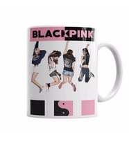 BLACK PINK  Kupa Bardak Porselen