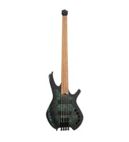 Cort SPACE4SDG Headless 4 Telli Bas Gitar - Star Dust Green (Profesyonel)  Space Serisi Hafif Gövde, Özel Köprü Sistemi, Aktif EQ ve Göz Alıcı Kristal Bitiş