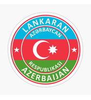 Azerbaycan Azerbaijan Lankaran 17 Cm Araba Sticker Etiket