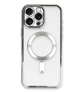 iPhone 16 Pro Kılıf Kross Magneticsafe Kapak - Gümüş