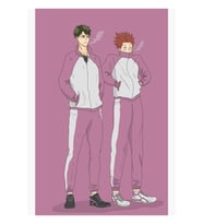 Ushijima Tendou Tablo Ahşap Poster Dekoratif