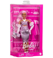 Barbie Deluxe Style Pembe Saçlı Bebek HYV25