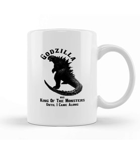 Godzilla King Of The Monsters 03 Kupa Bardak Porselen