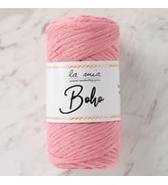 La Mia Boho Pembe Büküm Makrome İpi - L046 - 33989