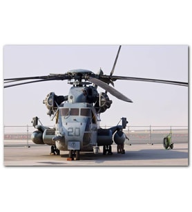 Cakatablo  Sikorsky Askeri Helikopter MDF Tablo