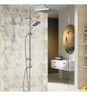 Irmak Premium Robot Yağmurlama Tepe Duş Sistemi – Modern Banyo Batarya Seti