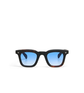 Okkia Firenze Unisex Güneş GözlüğüSiyah Havana / Lens : Mavi (Kahverengi)