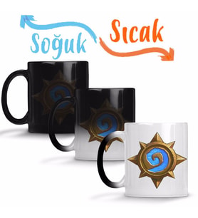 Hearthstone Sihirli Kupa Bardak Porselen