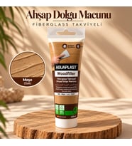 Ahşap Tamir Macunu MEŞE Parke Mobilya Masa Dolgu Çatlak Çizik Giderici Fiberglas 125 ML