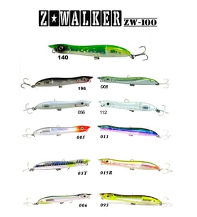 Fujin Z-Walker 100mm 11gr Su Üstü Suni Yem 140