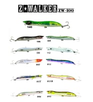 Fujin Z-Walker 100mm 11gr Su Üstü Suni Yem 140