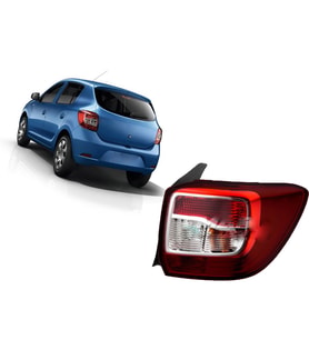 Dacia Sandero Sağ Arka Stop Lamba Füme 2013--2016 N11.10448
