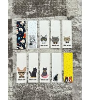 Kedi Hayvan Tasarım Karışık 10 Adet Kitap Ayraç Seti PYTKAYRAC99