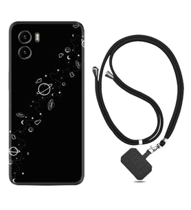 Vivo Y15S Y32 Y33S Y51 Y53S Kılıf Boyun Askılı Silikon Planet 1620