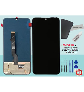 Tkgz - İnfinix Note 12 VİP Lcd Dokunmatik Ekran -A - Kalite + B-7000 +TAMİR SETİ
