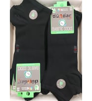 DÜNDAR 5992 ERKEK BAMBU PATİK DİYABETİK ÇORAP 6 ADET
