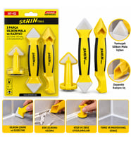 3PCS SİLİKON - MALA - DERZ KAZIYICI SET (5343)
