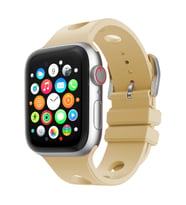 Apple Watch Ultra 49mm Delikli Tasarım Zore KRD-147 Silikon Kordon