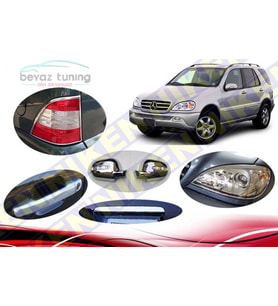 Mercedes Ml 163 Full Krom Set 1998-2005