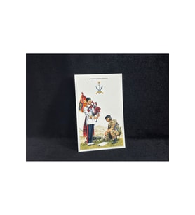 1995 İngiltere Kartpostal Britanya Ordusu Postcard the British Army series no.59 queen's gurkha sig
