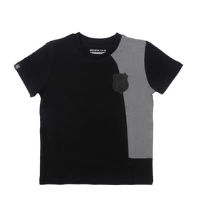 Beşiktaş Orijinal Sıfır Yaka Çocuk T-shirt (Antrasit)