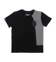 Beşiktaş Orijinal Sıfır Yaka Çocuk T-shirt (Antrasit)