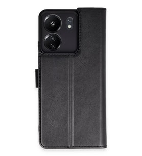 Redmi 13C Kılıf Trend S Plus Kapaklı Kılıf - Siyah