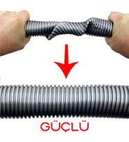 Bosch Uyumlu BSG 62002 Süpürge Katlanmaz Dayanıklı Güçlü Hortumu Seti