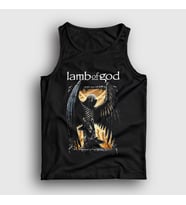 Presmono Unisex Siyah Angel Lamb Of God Atlet 393627tt