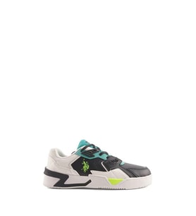 U.S. Polo Assn. DENVER 4PR Çocuk Sneaker SİYAH BEYAZ