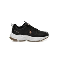 U.S. Polo Assn Sorley 5Pr Kadın Sneaker Spor Ayakkabı Siyah
