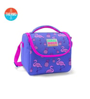 Coral High Kids Pembe Lavanta Flamingo Desenli Thermo Beslenme Çantası 11805