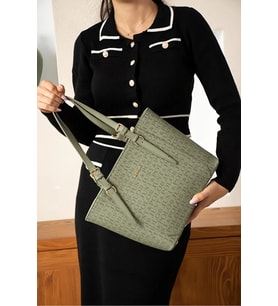 Kadın Büyük Boy Lüks El Çantası EBAT : 24 X 27 CM Shopper (STD)