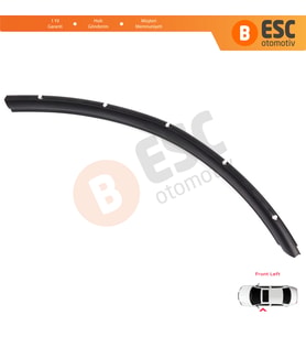 VW Transporter T5 T6 T6.1 Caravelle Multivan 7H0837565 İçin Ön Sol Çamurluk Kapı Alt Fitili