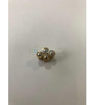 Gömme Pirinç Bilyalı Çıt Çıt Tekerlek 5 Mm.-4 Adet