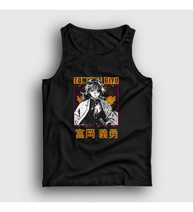 Presmono Unisex Siyah Giyu Tomioka V3 Anime Demon Slayer Kimetsu No Yaiba Atlet 298613tt