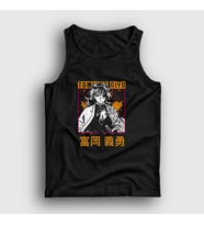 Presmono Unisex Siyah Giyu Tomioka V3 Anime Demon Slayer Kimetsu No Yaiba Atlet 298613tt