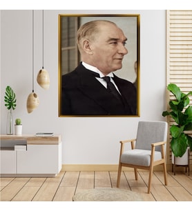 ÇERÇEVELİ ATATÜRK TABLO S630