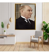 ÇERÇEVELİ ATATÜRK TABLO S630