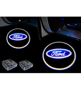 Ford  Pilli Yapıştırmalı Kapı Altı Led Hayalet Logo