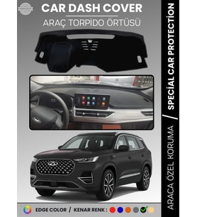 Chery Tiggo 8 Pro (2020+) Torpido Örtüsü Ön Göğüs Koruma Torpido Koruma Çatlamayı Engeller Tam Uyum