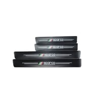 Sparco Logolu Karbon Kapı Eşiği Koruyucu Bant Folyo 4'lü Set