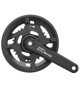 Shimano CUES FC-U4010 9/10 vitesli aynakol 46x30T - 170 mm Kapaklı (Siyah)