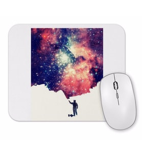 Evrenin Boyanması Uzay Sanatı Mouse Pad