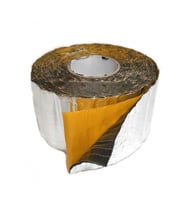 Araç Oto Ses Isı Yalıtım Bandı 3mm x 10cm x 5metre Alüminyum Folyolu Kauçuk Bant Izolasyon Malzemesi (Çok Renkli)